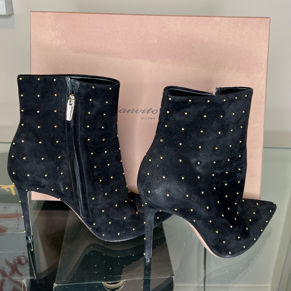 Gianvito Rossi stiletto booties